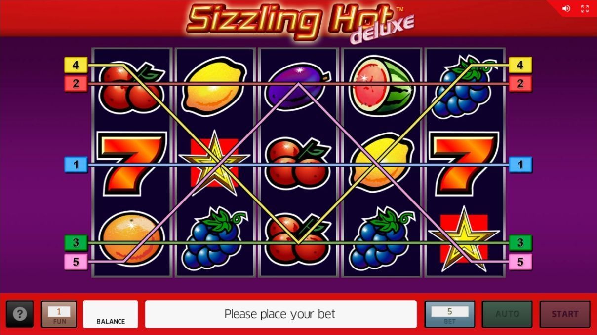 Sizzling Hot Deluxe Free 199 Games